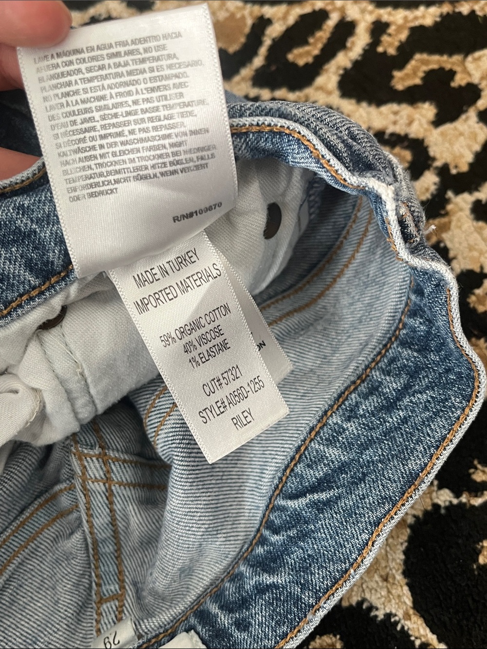 S26 Agolde Riley Jeans - Picture 6 of 6